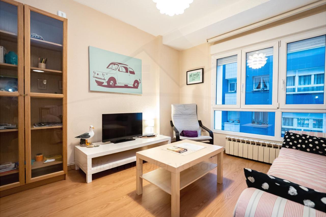 La Gaviota, Gijon Apartment Bagian luar foto