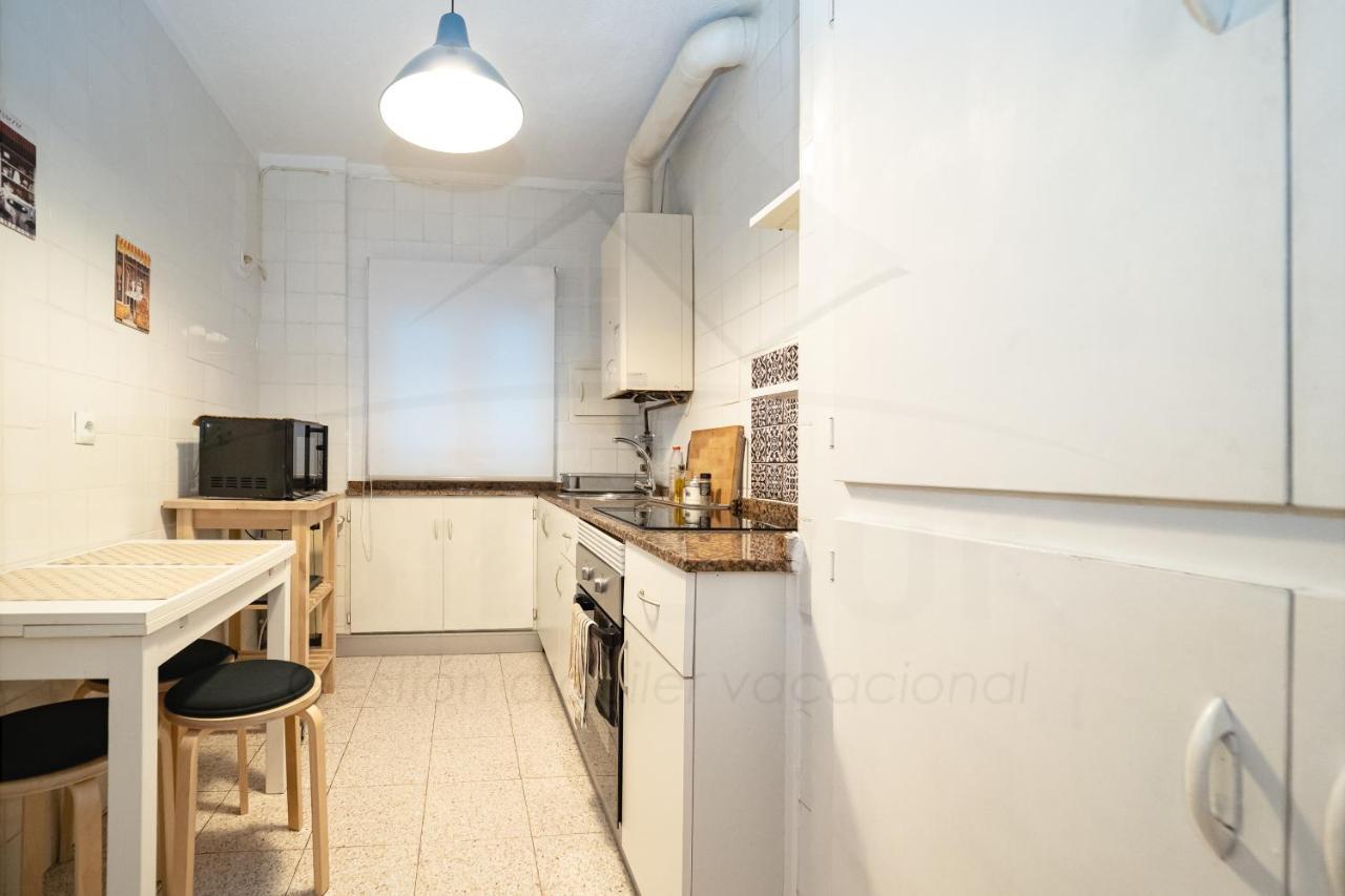 La Gaviota, Gijon Apartment Bagian luar foto